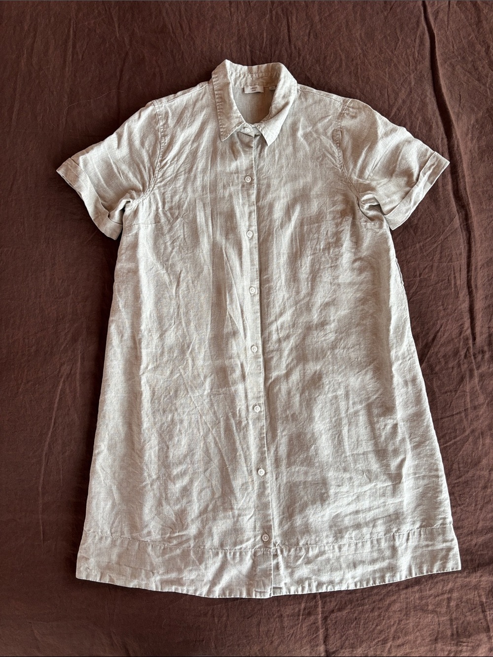 Minimalist Linen Dress